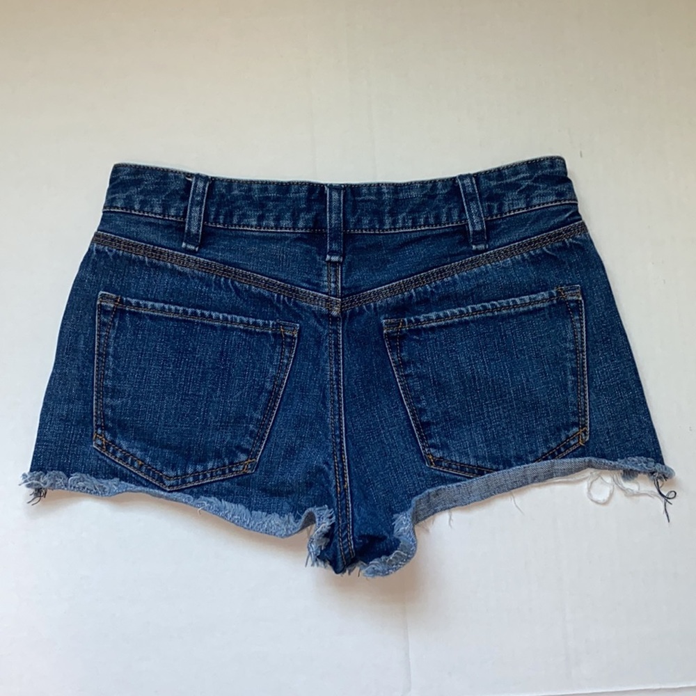 Free People Logan High Rise Cutoff‎ Denim Shorts - Picture 9 of 10